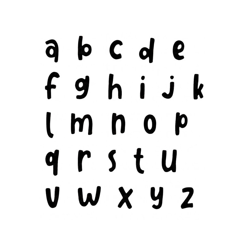 YaMinSanNiO 26 Alfabet Sterft een-z Letters Metalen Stansmessen Voor Scrapbooking Sterft voor Card Making Embossing Bezuinigingen Stencils ambachten