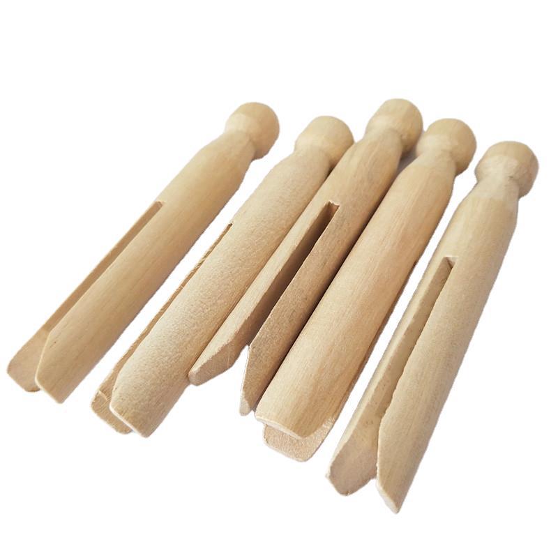 Hand Made Diy Huishoudelijke Decoratie Snack Zak Afdichting Clip Houten Handwerk Ornamenten