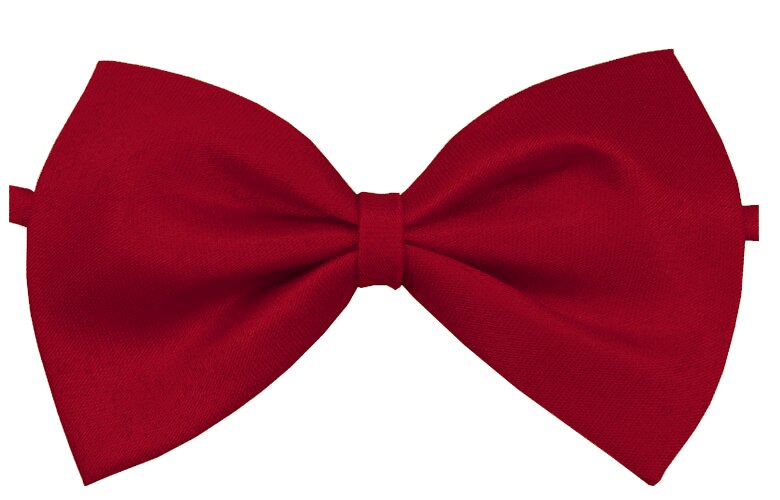 Enfants formelle coton noeud papillon enfant classique noeuds papillon coloré fête de mariage animal noeud papillon cravates de smoking: Red