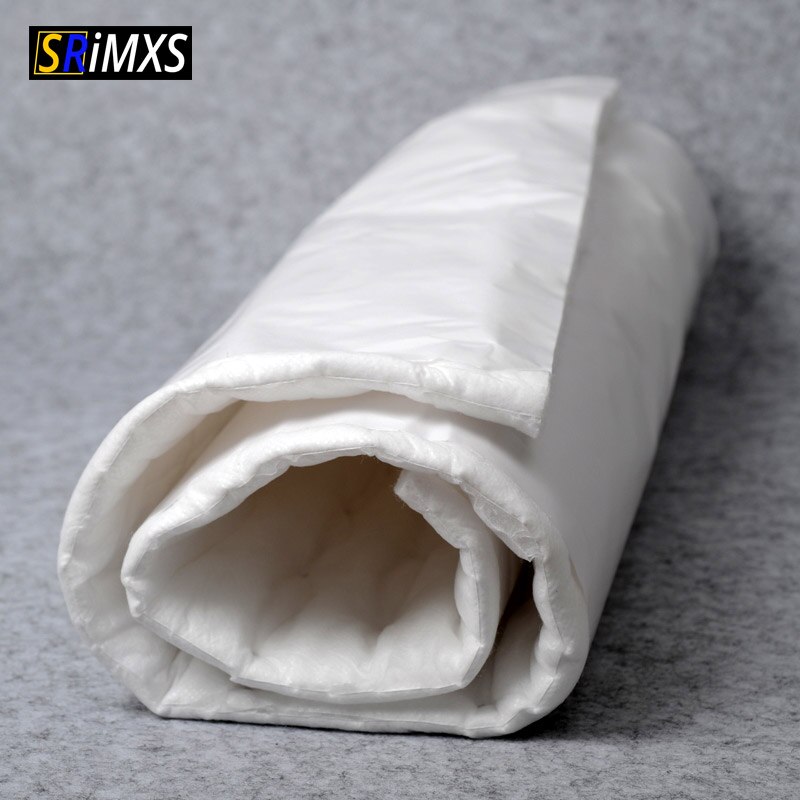 50*80cm itseliimautuva äänieristys vedenpitävä lämmönkestävä puuvillafoliomateriaali auton oven takakonttiin