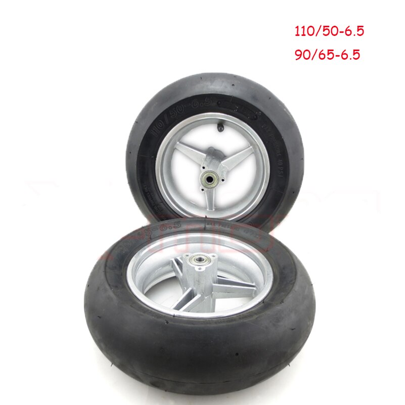 Mærke for /bag 110/50-6.5 & 90/65-6.5 hjul & vakuumdæk til 2 stoke mini pocket bike reservedele