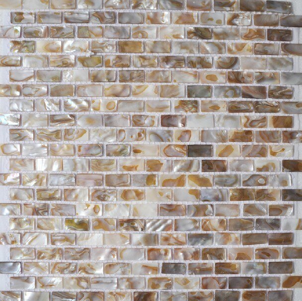 Protector Contra Salpicaduras Para Cocina, Azulejos Autoadhesivos De Metal Dorado Y Beige, Para