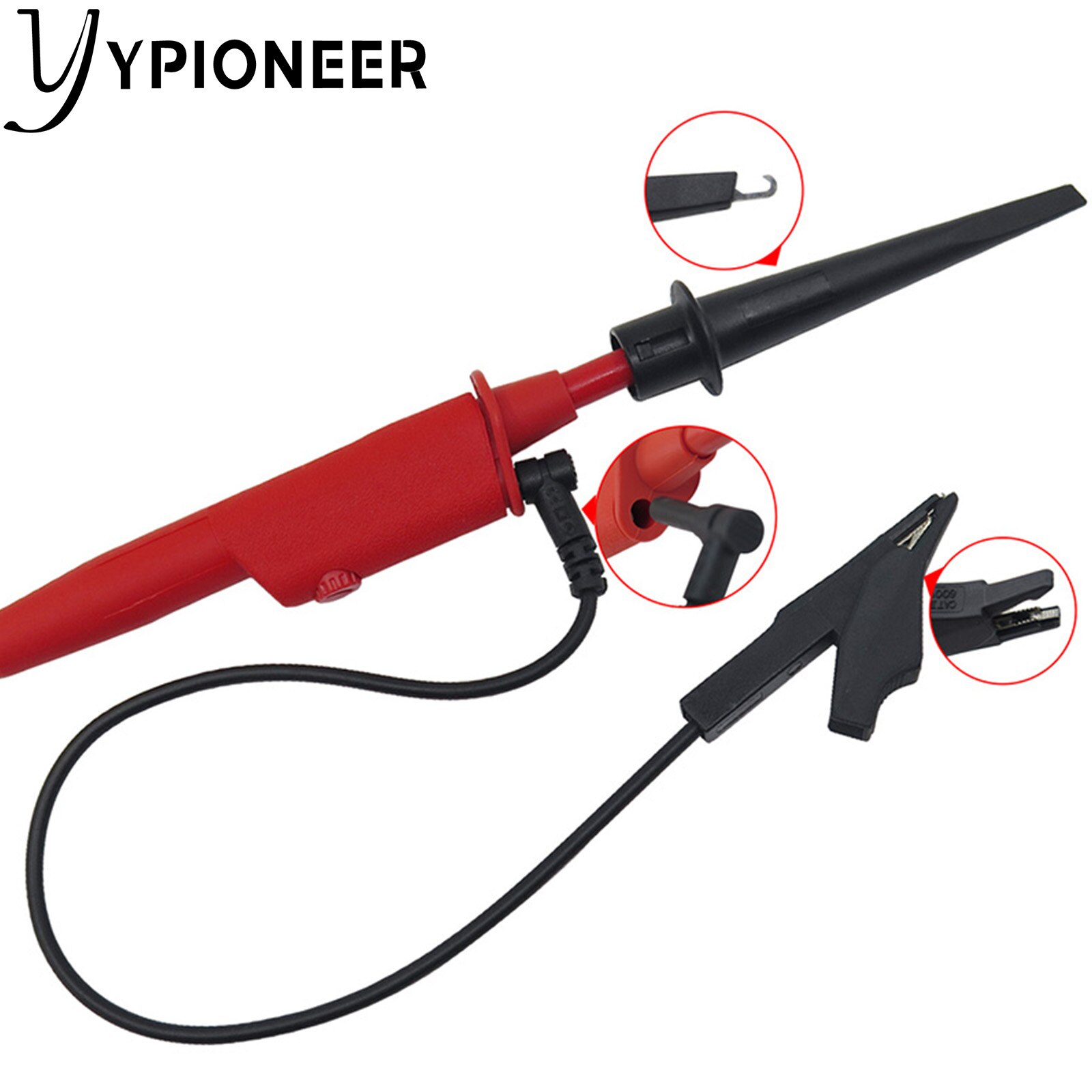 YPioneer-Sonda de osciloscopio P2301C, 100:1, alta tensión, resistente a 5KV, 300MHz, con Kit de accesorios