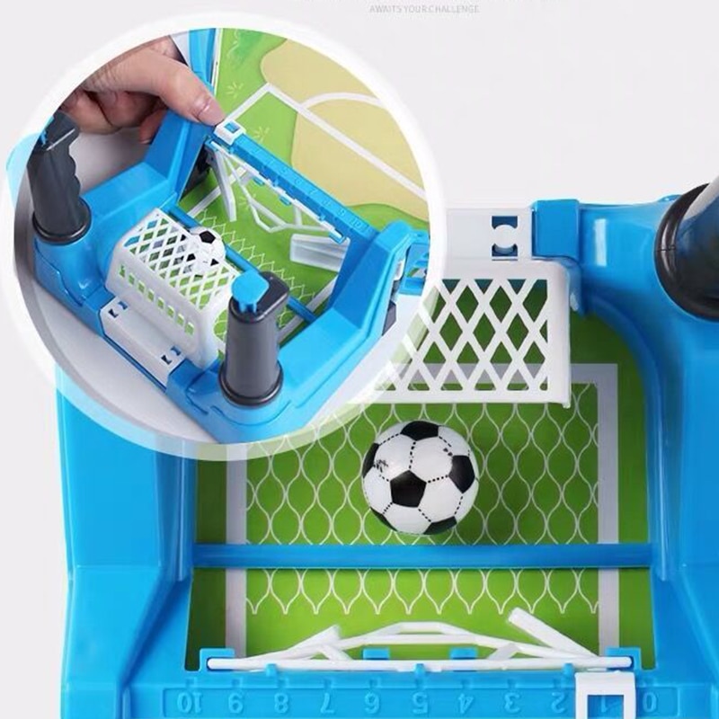Nieuw Mini Tafelbladen Voetbal Game Desktop Voetbal Twee Speler Vinger Sport Speelgoed Voor Kinderen FIF66