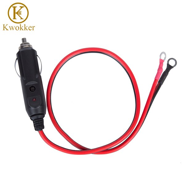 Kwokker universele autolader sigarettenaansteker splitter 12v stopcontact stekker stroomadapter connector auto verlengkabel adapters: Type 5