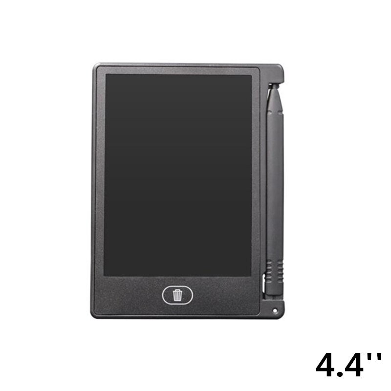 Tableta de dibujo Sunany, tableta de escritura lcd de 4,4 pulgadas, electrónica, gráfica, tableta de dibujo, ultrafina, portátil, para escribir a mano: Black