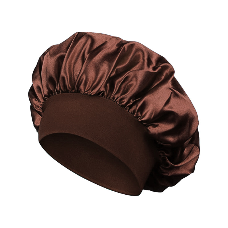 Bigoudi sans chaleur, pas de chaleur, rouleaux à friser, bande de sauna, bigoudis doux, boucles, bonnet de couchage en satin, bonnet de nuit, outils de coiffage, le plus récent: GRIS FONCÉ