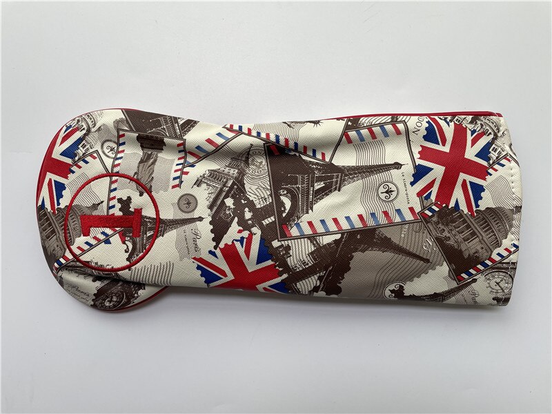 Zupełnie nowy styl GB osłona główki kija golfowego golfa lasu pokrywy golfa kierowcy głowy pokrywa + farwater Las golf Las głowy pokrywa ems wysyłka