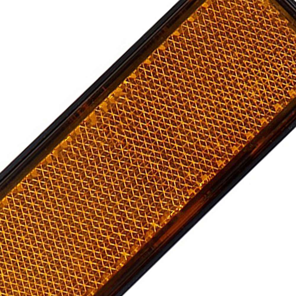 10x Reflector Sticker Zware Vrachtwagen Auto Exterieur Accessoires Zelfklevende Reflecterende Tape Reflex Exterieur Waarschuwing Strip