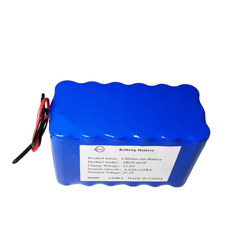 Batterie Au Lithium Ion 24v 6ah 6000mah 6s3p 18650 Grandado