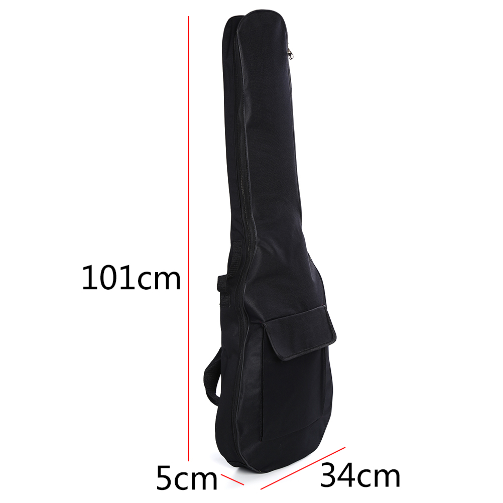 1pcs Soft Case Gig Padded Bag Backpack Double Straps Electric Guitar Bag Guitar single mention backpack Instrument Bags & Cases