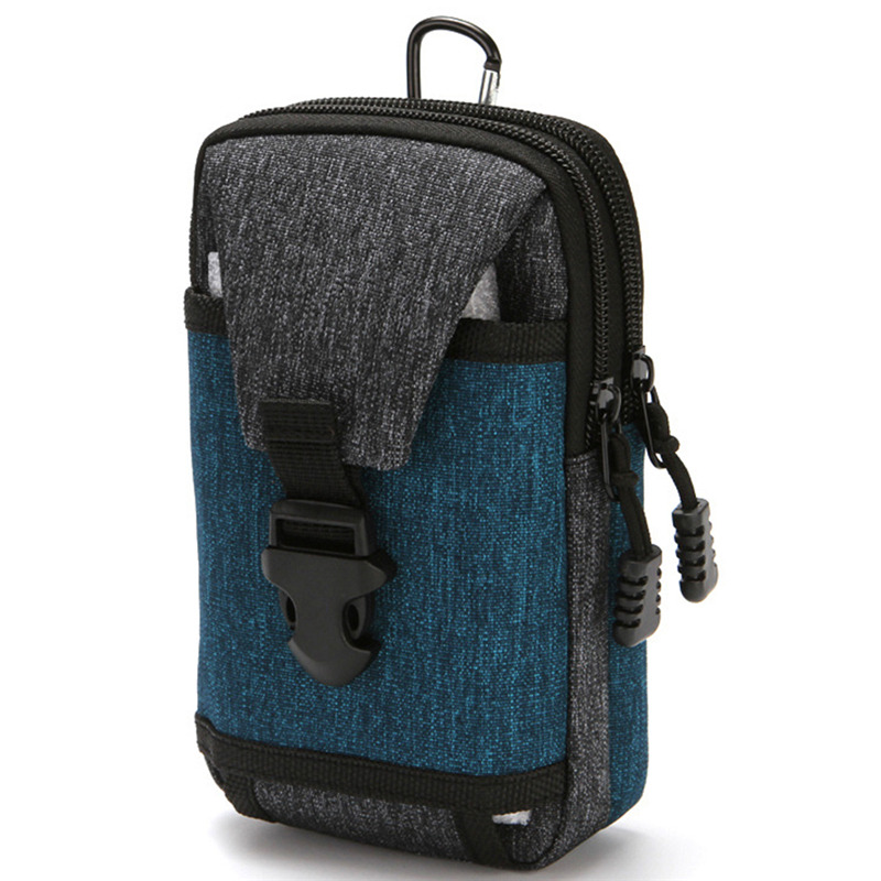 Bolso lateral para hombre, bandolera de negocios, versión coreana de , bandolera de hombro individual de lona de gran capacidad para hombre: Color rosa