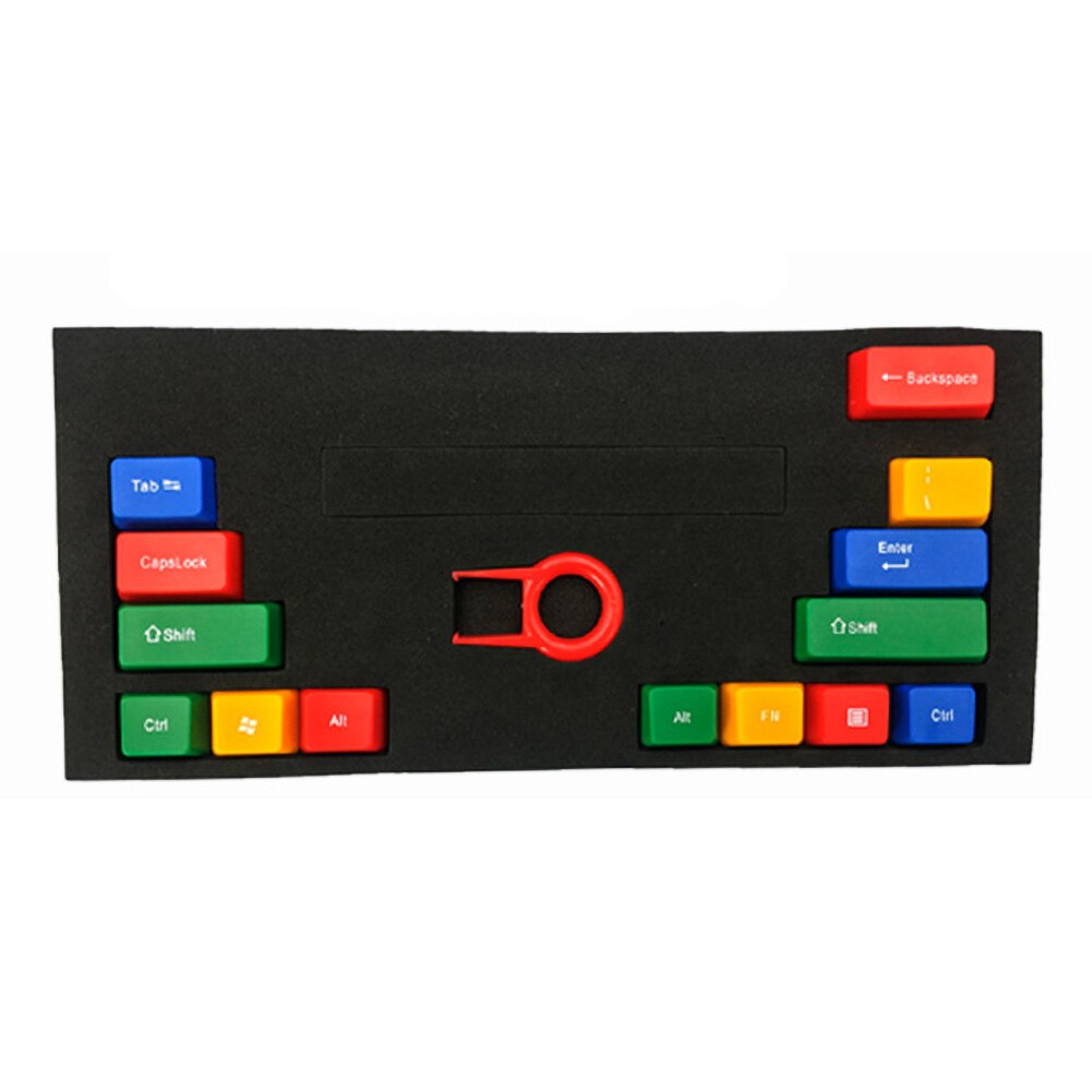 14 Teile/satz PBT Klar ABS Farbe Passenden Mechanische Tastatur Schlüssel Kappen Ersatz Schlüssel Kappe Mechanische Tastatur Ersatz Schlüssel Kappe