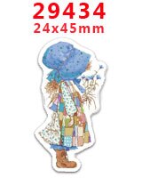 Diy craft levererar de små flickorna platt rygg plana hartser 30 stycken. pr -29015-29834: Pr -29434