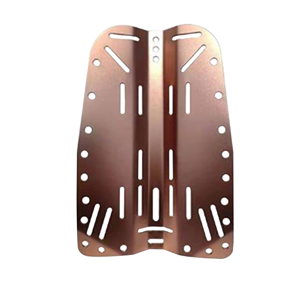 Underwater Sports Equipment Aluminium Adapter Single Tank Diving Back Plate Diver Universal Harness Scuba Heavy Duty BCD Technic: Rose Gold