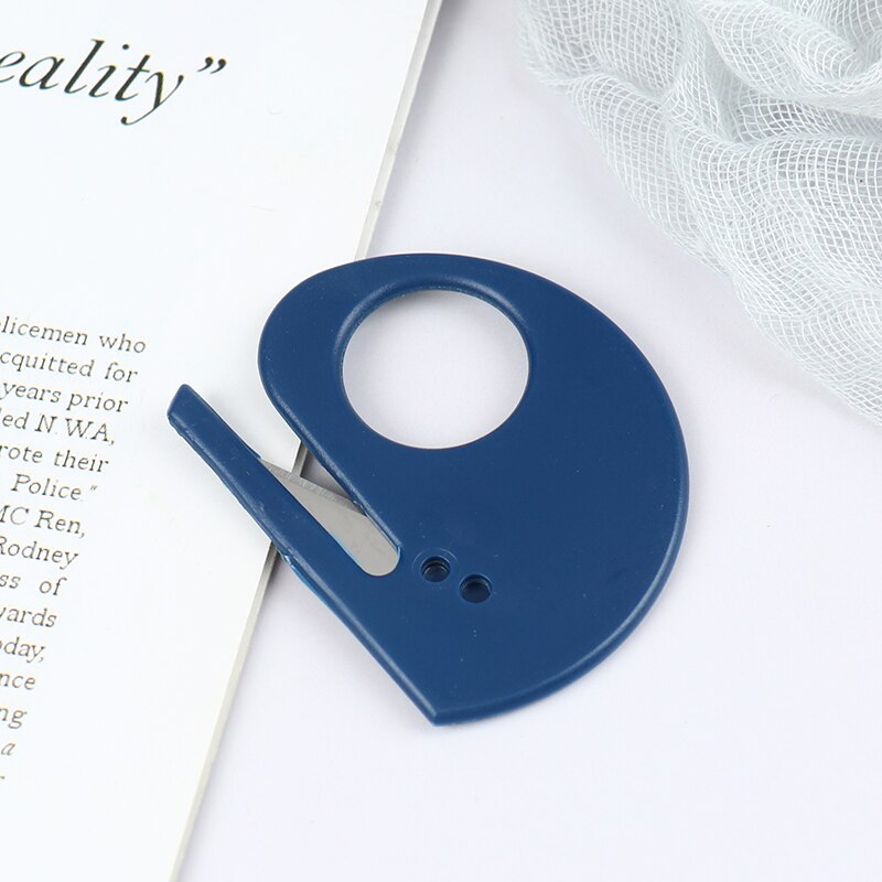 2 Stuks Plastic Mini Brief Mes Mail Envelop Opener Veiligheid Papier Bewaakt Cutter