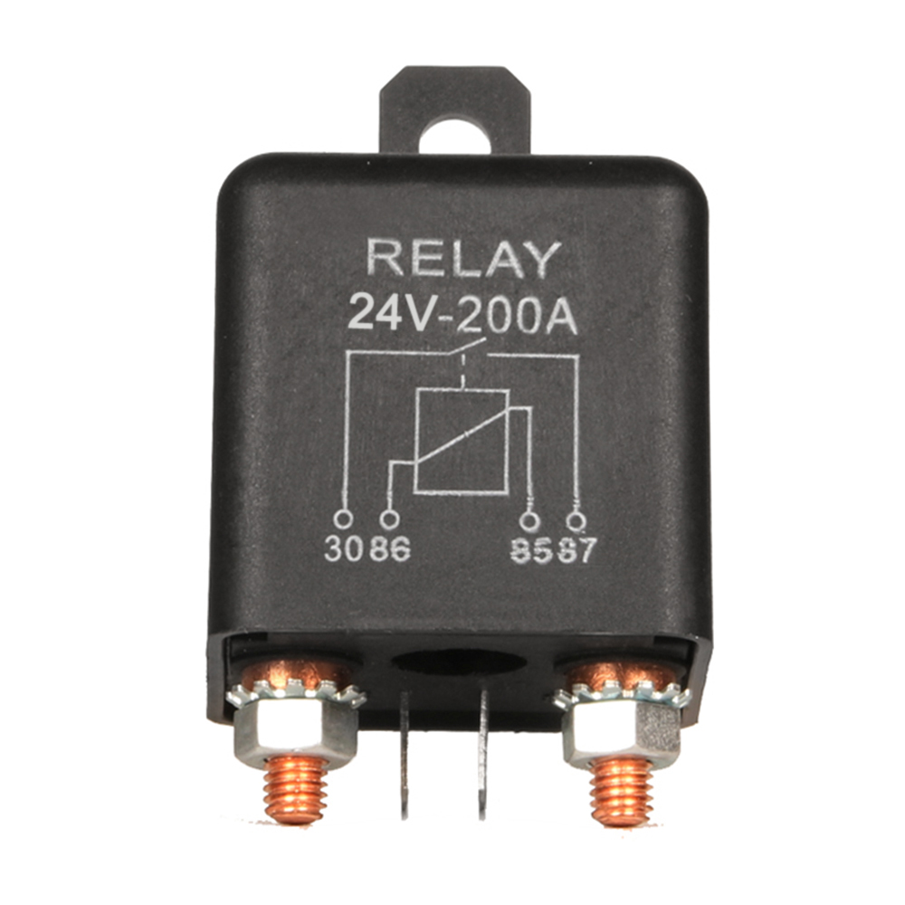 High Current Relay Starting Relay 200A 100A 12V 24V Power Automotive Heavy Current Start Car Relay Truck Motor Machinery: Bundle4