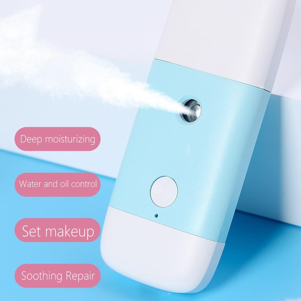 Mini Draagbare Oplaadbare Facial Luchtbevochtiger Mist Spuit Hydraterende Apparaat