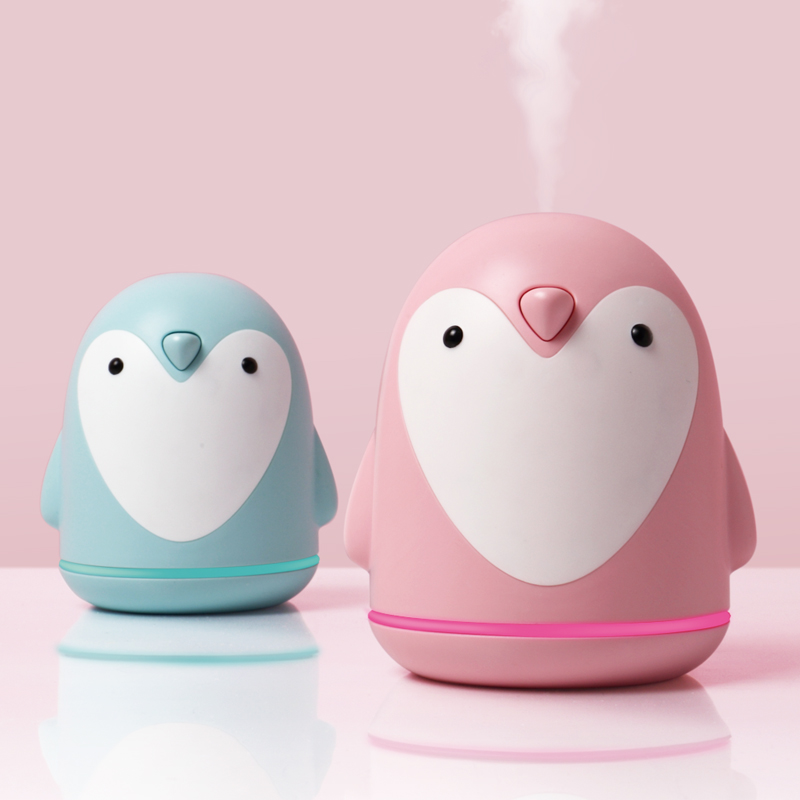 220ml Aroma Luftbefeuchter Nette Pinguin USB Luft Diffusor Für Heimat Sekretariat Auto Nebel Hersteller Ätherisches Öl Diffusor
