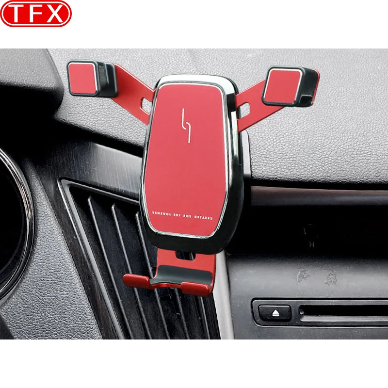 Soporte de teléfono móvil para coche Hyundai Sonata 8th YF , accesorio modificado para ventilación de aire