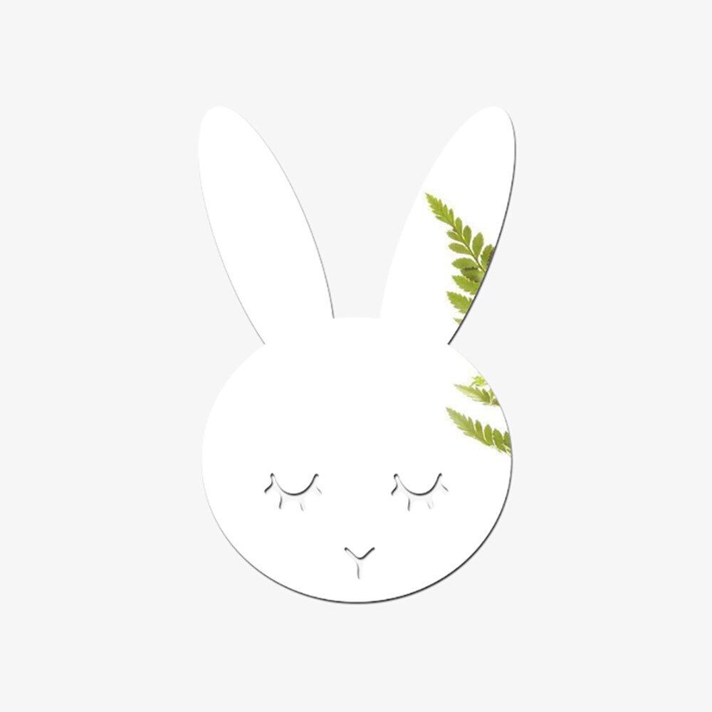 Nordic Acrylic Mirror Cartoon Wall Camera Props Kids Room Wall Decoration for Home #x2