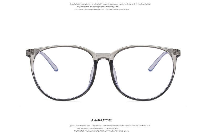 Blue Light Blocking Glasses Women Oversized Eyeglasses Anti Blue Light Computer Glasses Men Safety Eyewear Spectacle: clear gray