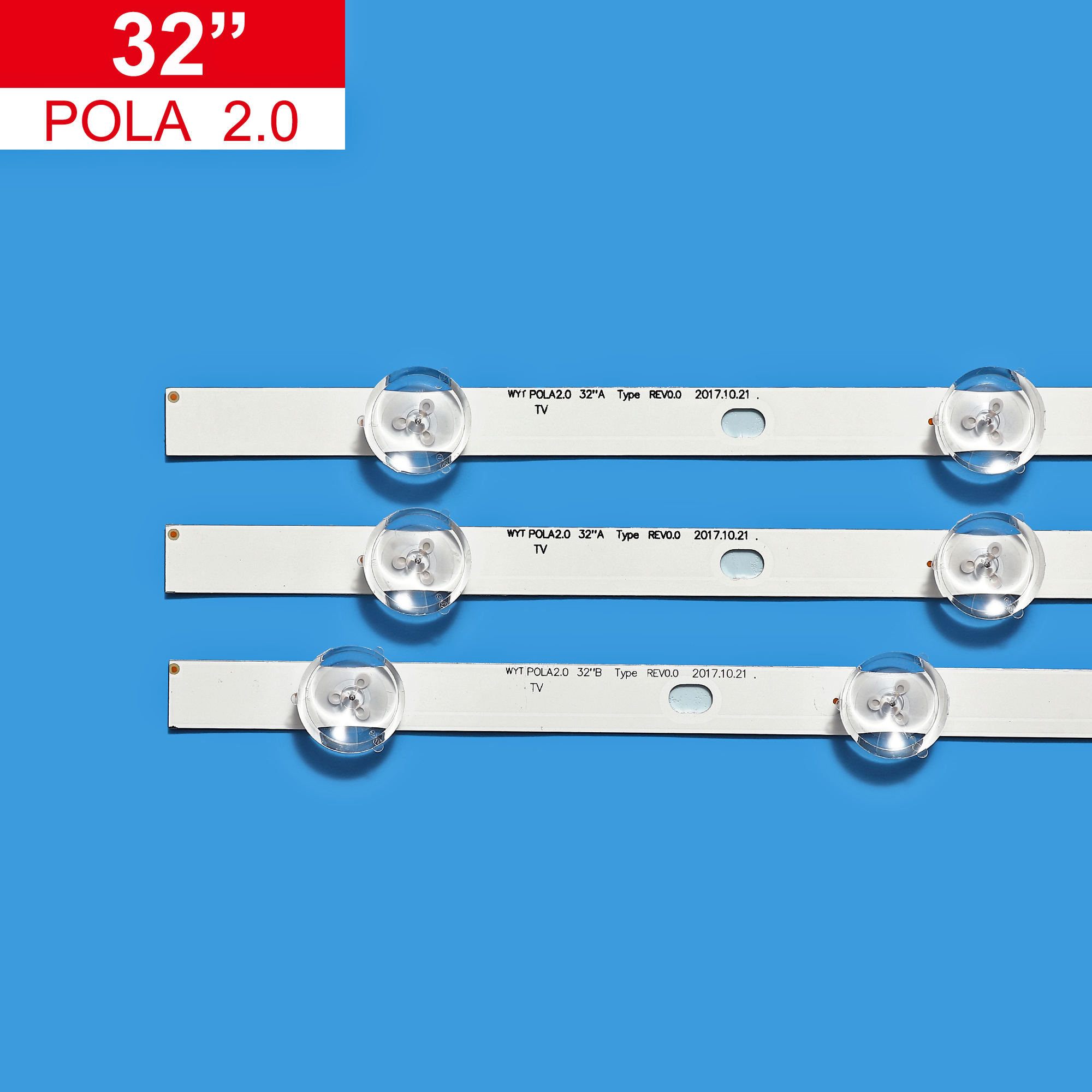 590mm LED backlight strip for LG TV UOT POLA 2.0 POLA2.0 32 HC320DXN-VSFP4-21XX 32LN5100 32LN545B 32LN5180 32LN550B 32LN536U