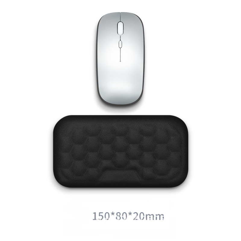 Tastatur-Handgelenkauflage, Memory-Schaum, Tastatur, Maus, Handgelenkauflage, ergonomisches , Handgelenkpolster für Computer, Tastatur, Laptop, Handgelenk: Navy Blau