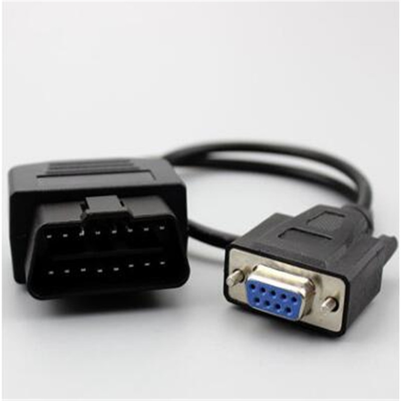 Automotive Fault Diagnosis Diagnostic cable OBD2 DE9 Cable obdii detection Diagnostic Line work perefct and