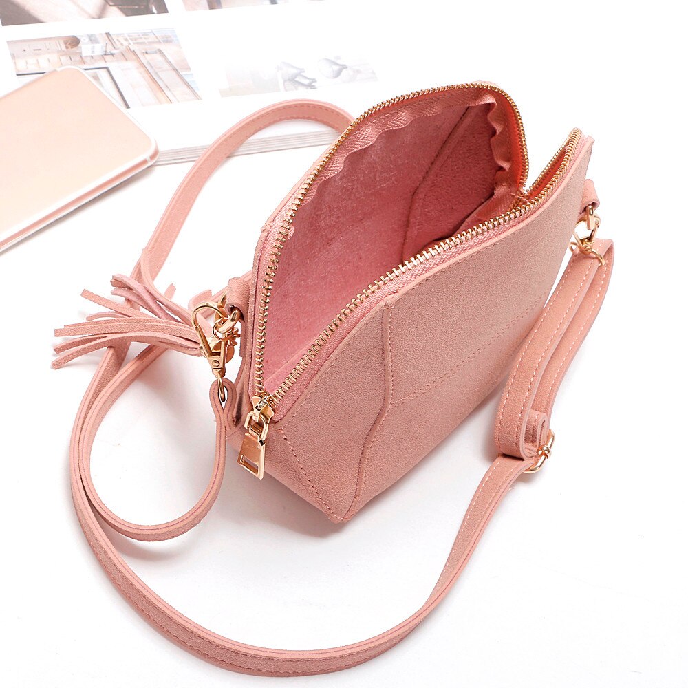 Aelicy 10 Kleuren vrouwen Handtassen Portemonnees Bag Dames Messenger Crossbody Bag Femme Kwastje Clutch Bags Bolsa Feminina