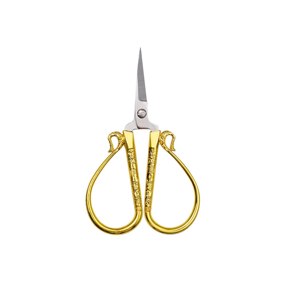 Lmdz Gunstige Cloud Shear Europese Retro Klassieke Vintage Antieke Craft Naaien Tailor Schaar-Papier Snijden Schaar &amp; Borduren: gold