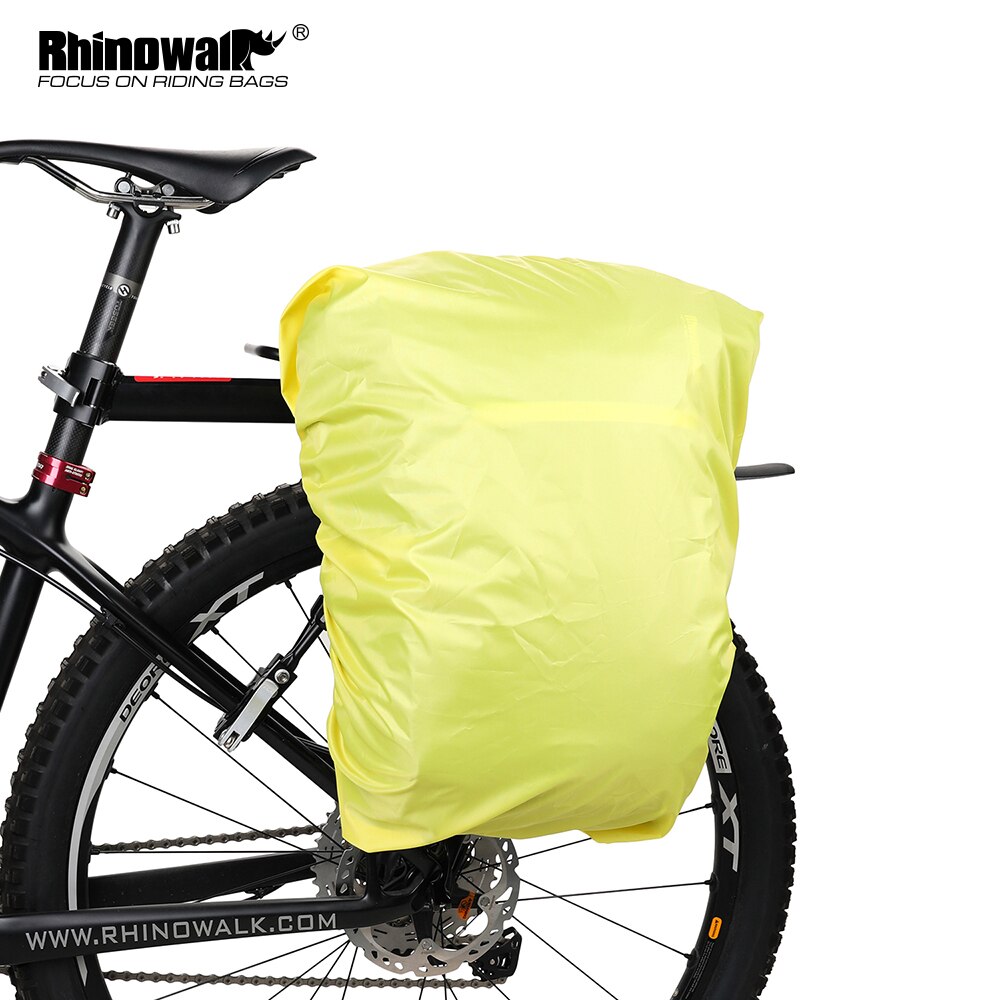 Rhinowalk 24L Cyclimg Tas Multifunctionele Bike Fietstas Waterdicht Fiets Rear Seat Bag Rugzak Motor Tas Bagage Tas