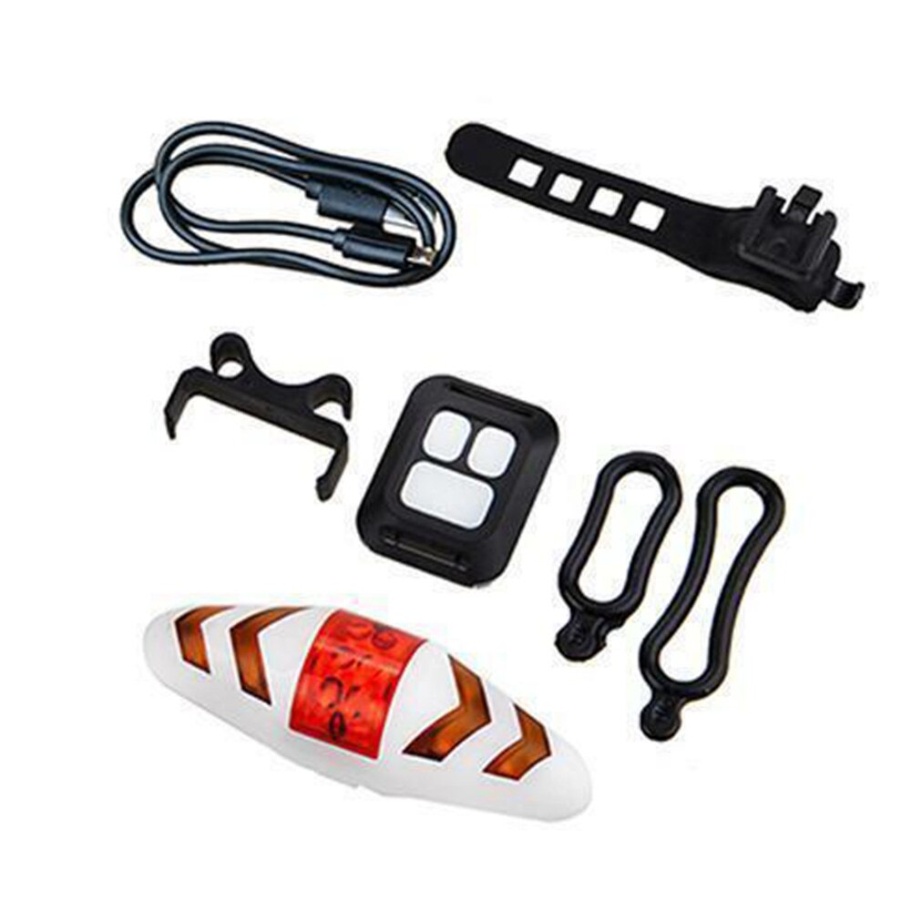 Fahrrad USB LED Scheinwerfer Anzeige Drahtlose Fernbedienung Blinker Lampe Mountainbike Lichter Radfahren Blinkende Rücklicht