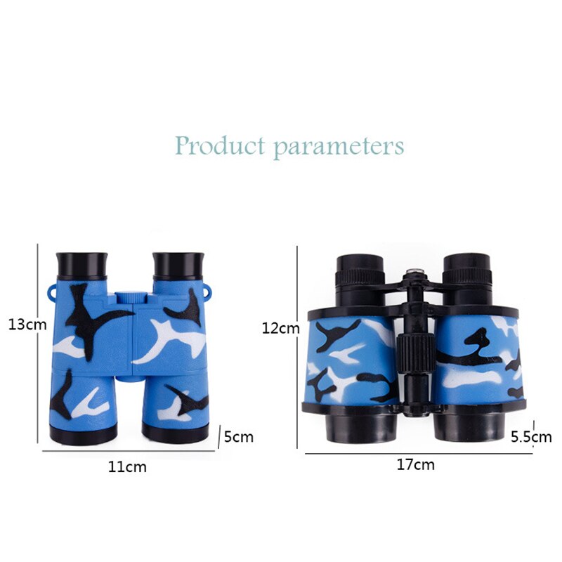 Plastic Mini Camouflage Verrekijker Telescoop Speelgoed Kids Jongen Draagbare Vouwen Outdoor Spel Sport Speelgoed Kinderen