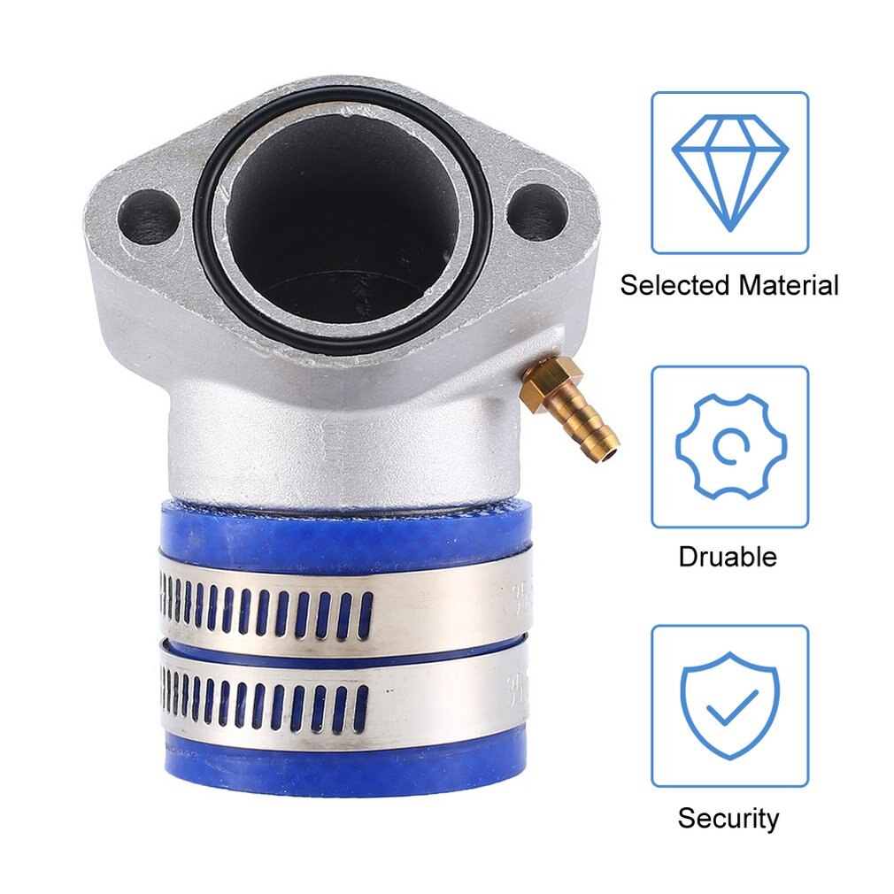 Durable Use Aluminum Intake Manifold Boot for GY6 150cc Engine Scooter ATV Go Kart 30mm Parts