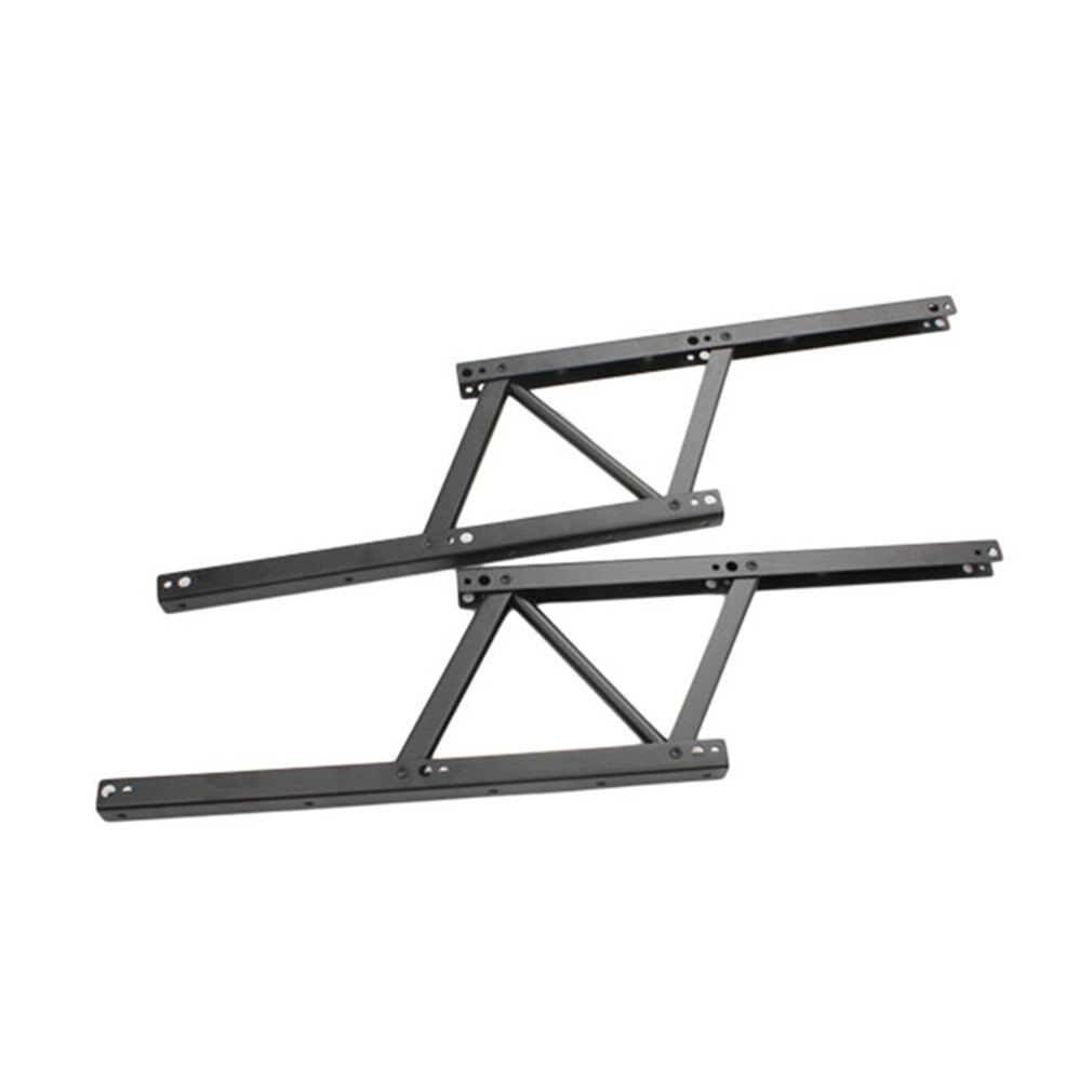 1 paire soulever la Table basse supérieure cadre de levage mécanisme charnière matériel montage avec ressort pliant cadre de bureau debout