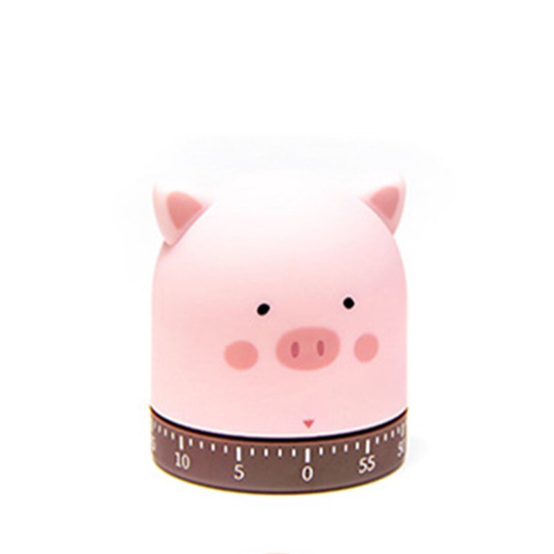 Christmas Decoration Cartoon Animal Timer Kitchen Timer Tool Halloween Christmas Party Wedding Decoration Year: pig
