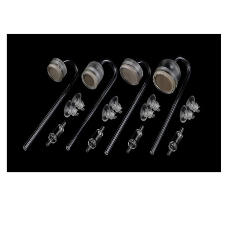 HONGYI 1 Piece Acrylic Aquarium O2 Refiner Air Oxygen Diffuser Mini Nano Atomizer Fish Tank Super Silm Bubble Counter