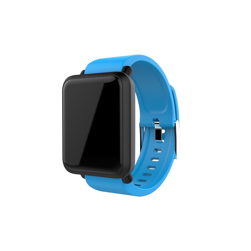 Smart Watch M28 IP68 Waterproof Bluetooth Heart Rate Blood Pressure Smartwatch for Xiao mi Android IOS Phone LINK SPORT 3: Blue