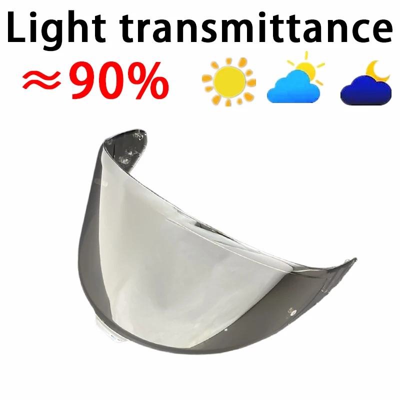 For SHOEI RF1400 NXR2 CWR-F2 CWR-F2R Z8 X15 X-Fifteen X-SPR Pro Helmet Visor Lens Shield Sunscreen Windshield Uv Protection Moto: Gold