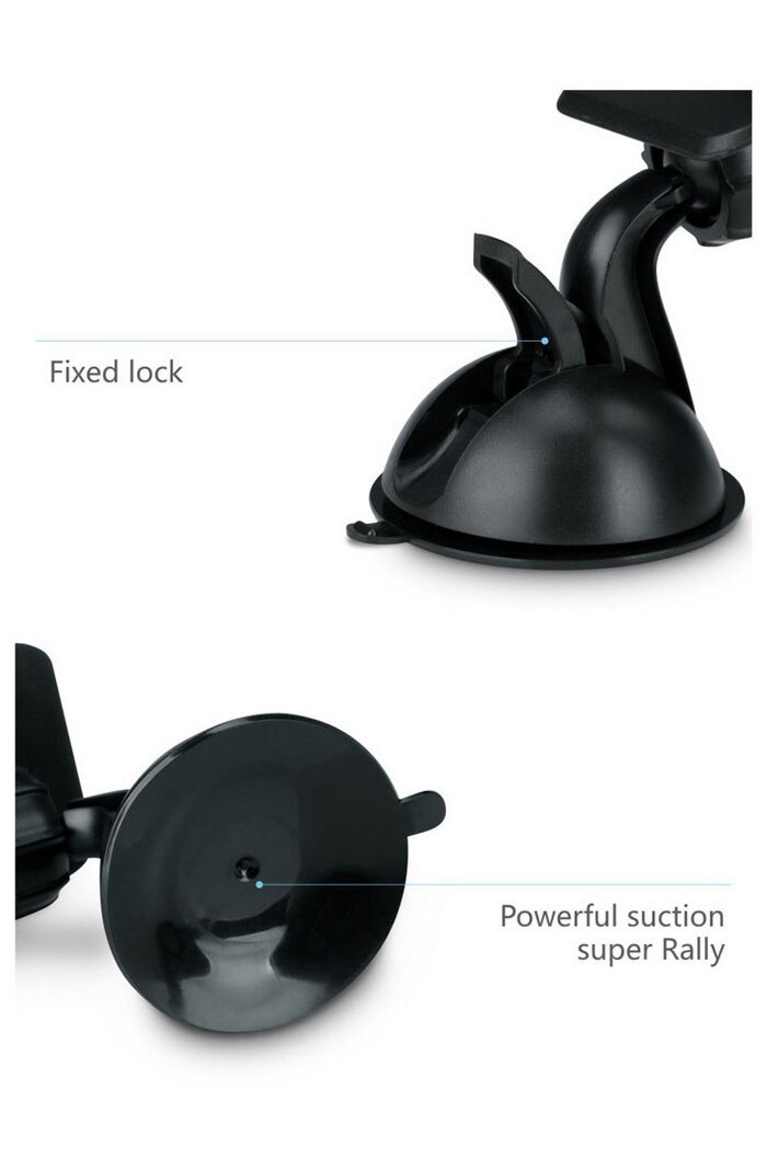 Universal windshield gravidade otário aoto suporte do telefone inteligente 360 graus ajustável portátil painel carro montar suporte