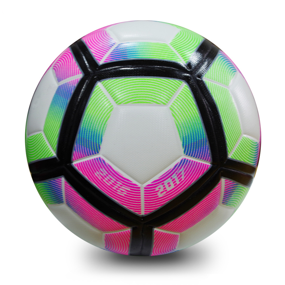 FußBall Bälle Offizielle Größe 5 Größe 4 PU Unterhose-beständig Nahtlose Spiel Ausbildung FußBall Ausrügestochen futbol