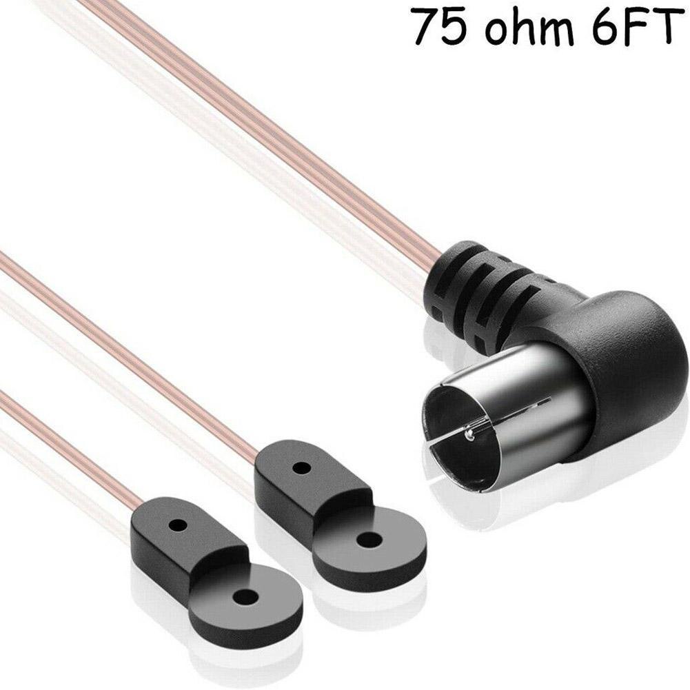 Antena FM de 75ohm, receptor estéreo de sonido Natural para Radio FM/Hi-Fi/DAB/ TV, uso interior para YAMAHA, 2M