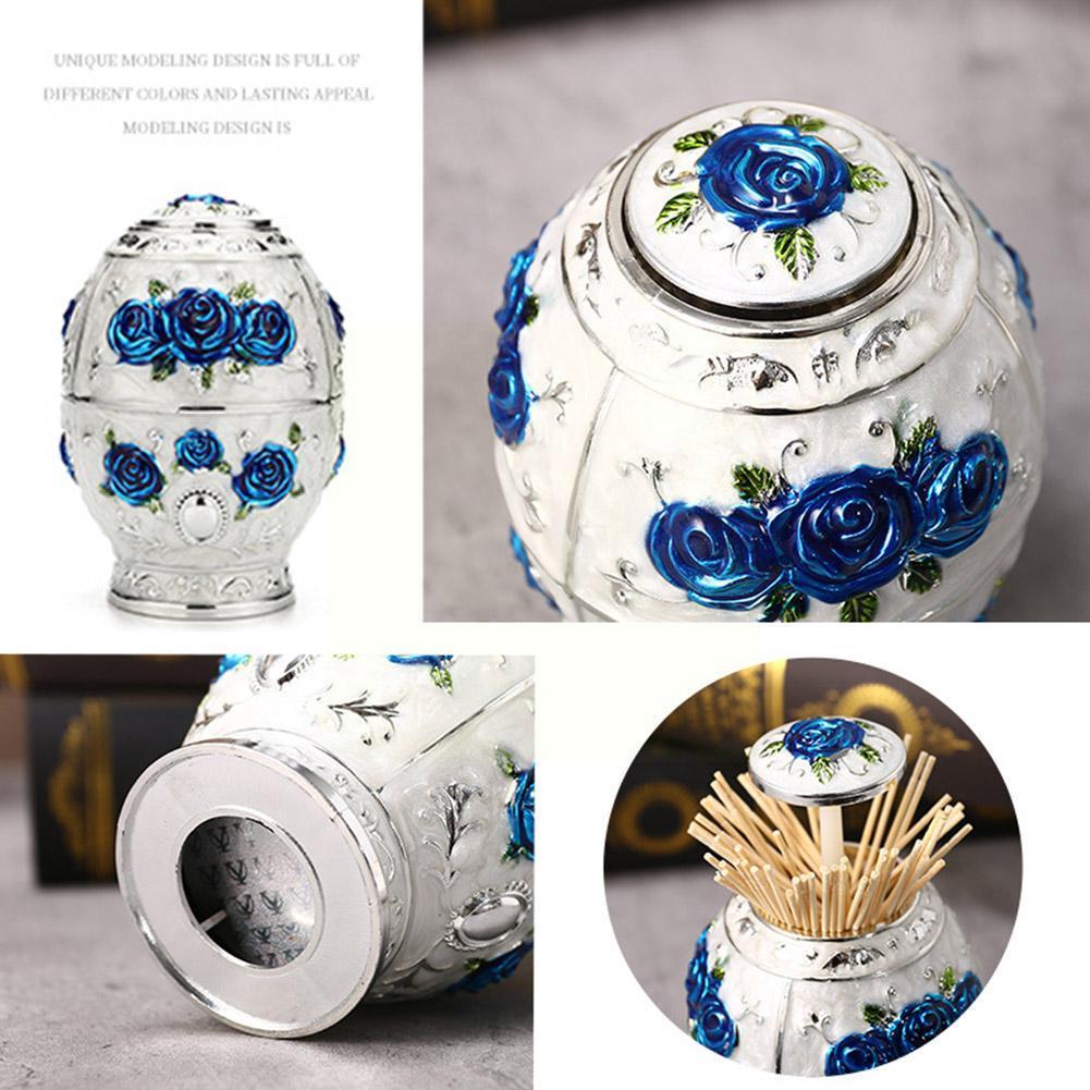 Chinese Style Multi-color Round Bottom Toothpick Jar Toothpick Pops Restaurant Out Box Table Toothpick Automatically Holder Y1z2