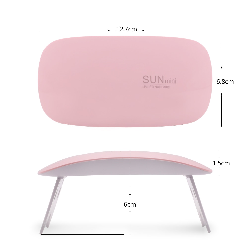 Mini lámpara UV portátil de SUNmini, luz LED ultravioleta, herramienta de resina UV para secado de uñas, resina, fabricación de joyas, lámpara de LED UV USB de 6w