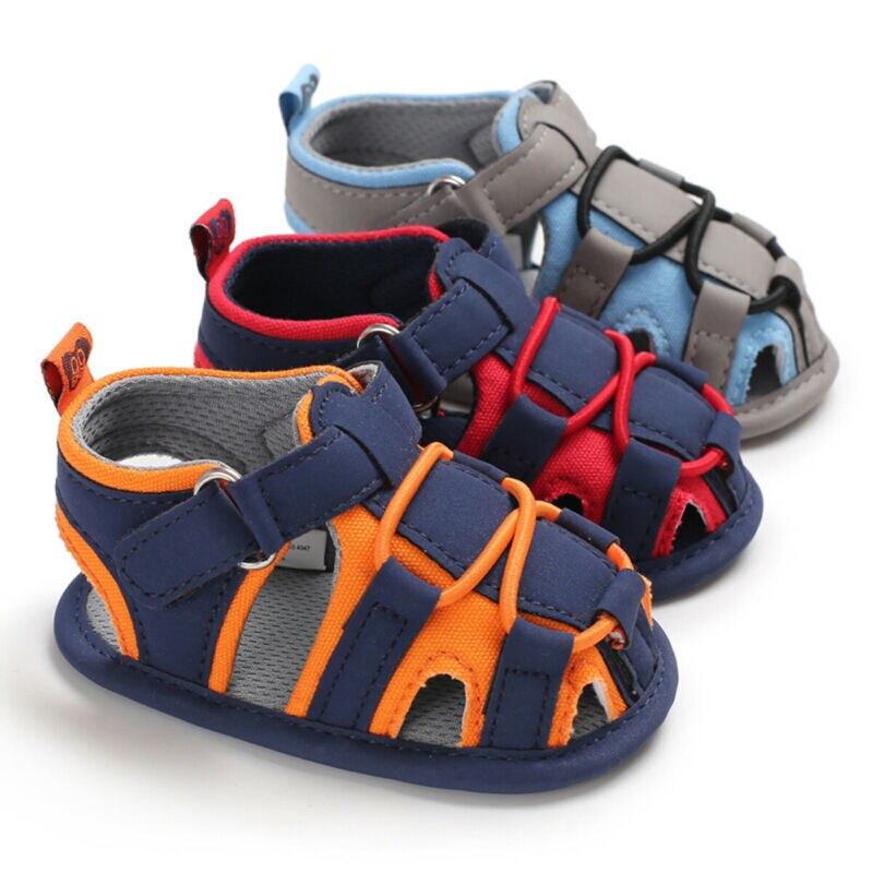 UNS Kleinkind Neugeborenen Baby Junge Mädchen Sommer Atmungs Sandalen Weiche Schuhe Größe 0-18Months