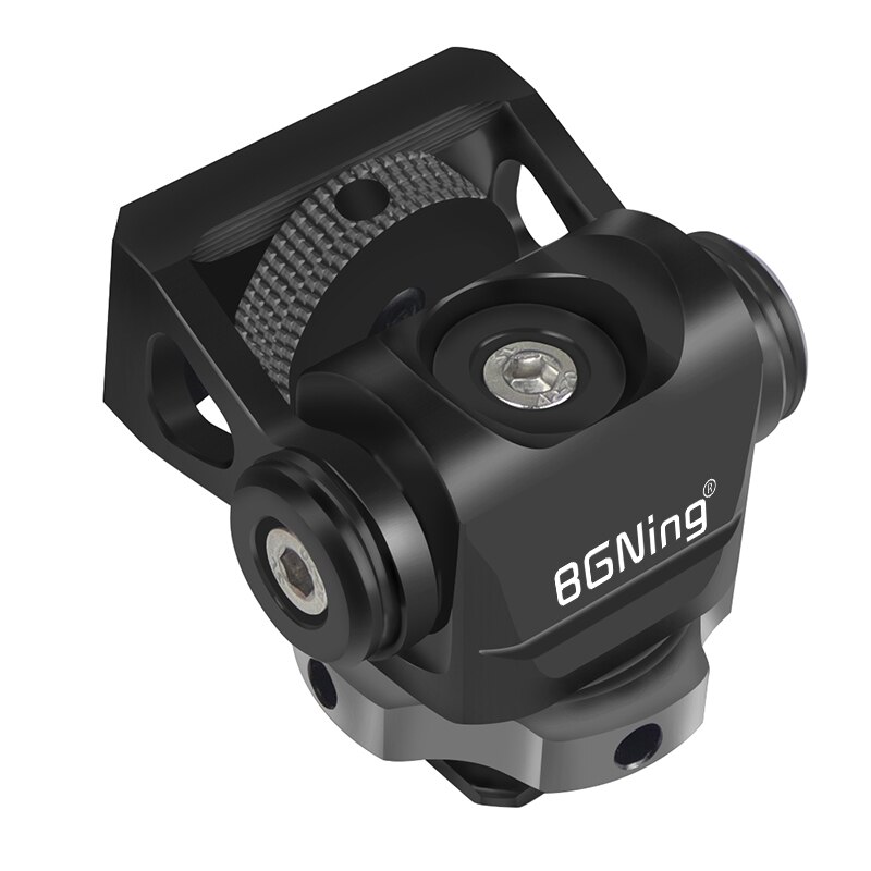 BGNing Camera Monitor Holder Swivel and Tilt Adjustable Monitor EVF Mount w/ Cold Shoe Mount ARRI Locating Pin 1/4'' Thread