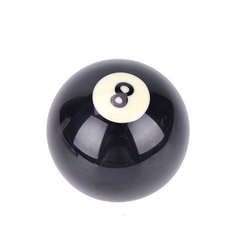 1 stk billardkugler  #8 billard poolkugleudskiftning otte kugle standard regelmæssig to størrelse 52.5/57.2 mm sort 8 kugle  ea14