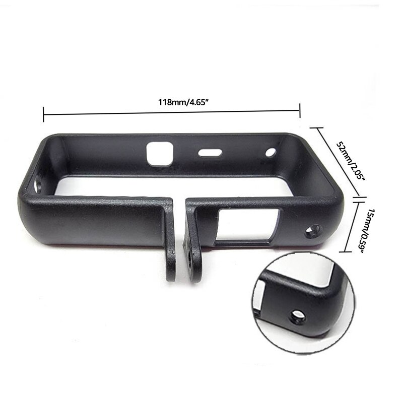 Schutzrahmen, gehäuse, stativhalterung, erweiterungshalterung, adapterbasis und lange schraube für insta 360