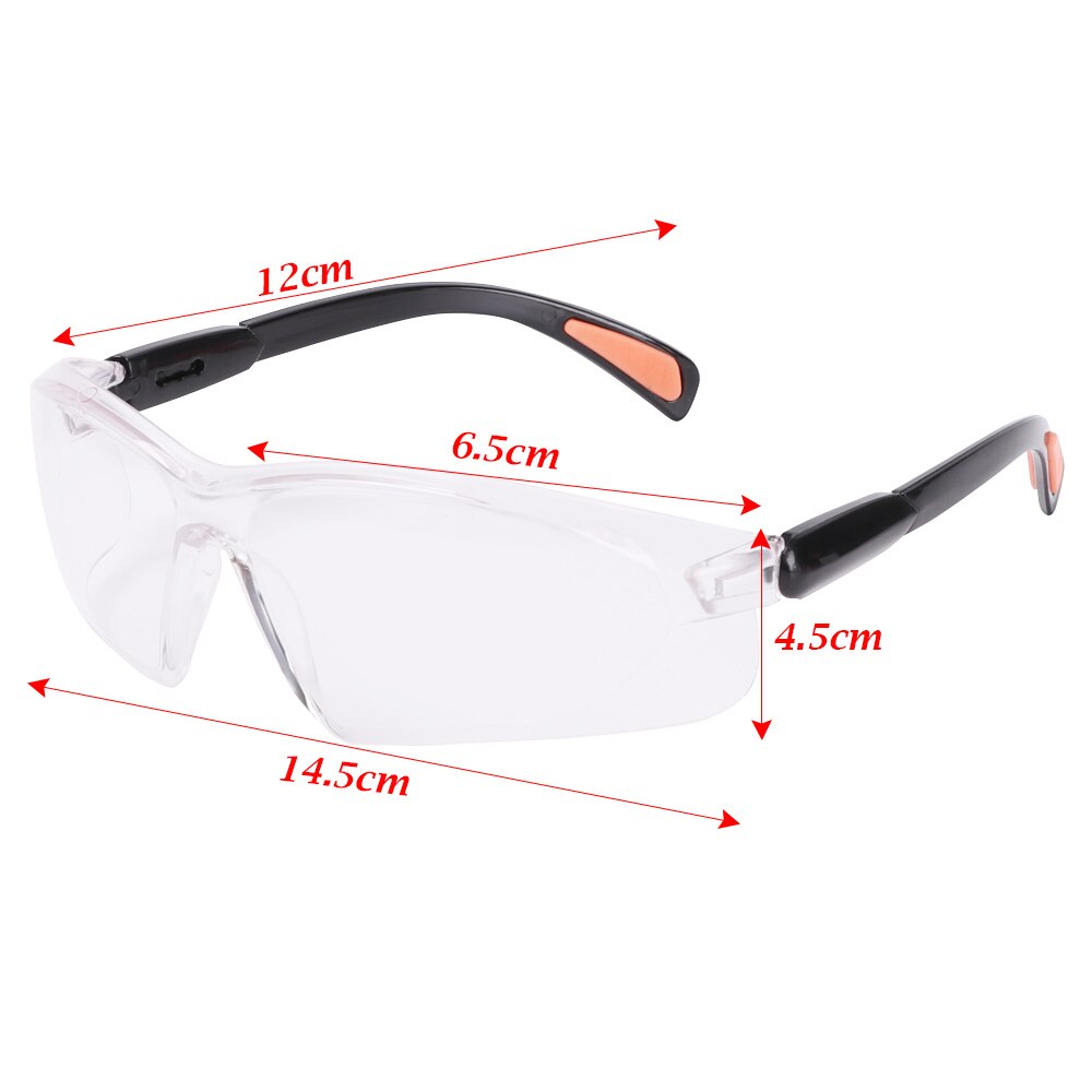 Anti Fog Protective Eyeglasses Safety Goggles Glasses Eye Protection Clear Vent Protective Glasses Lab Work: 4